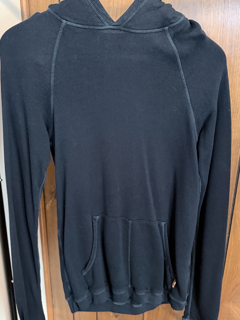 Women's Black freecity Hooded Pullover Sweatshirt
